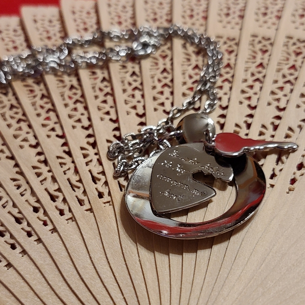 Necklace For Sale Heart Amd Key Charm